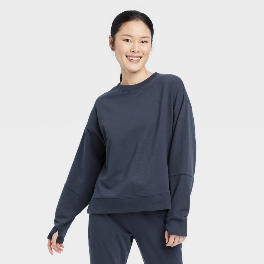 NWT all in motion womens crewneck pullover